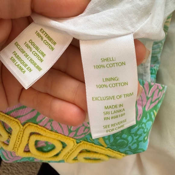 Lilly Pulitzer Mila Shift Dress Sun Dance Print Size 0 - Picture 6 of 6